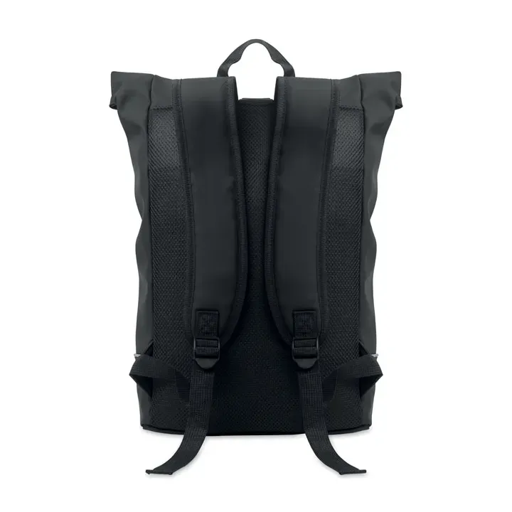 Laptop 15 roll top PU backpack - MO2581 (MOCN#03)
